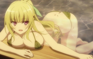 アニメ『超人高校生たちは異世界でも余裕で生き抜くようです！』3話で女の子たちの入浴シーン