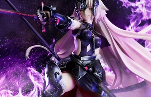 『フェイト/グランドオーダー』ジャンヌ・オルタのエロい太ももや背中などのエロフィギュア！