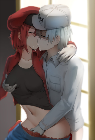 【二次エロ】背後から手マンされてる女の子の画像まとめ