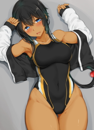 水に濡れてギュッと身体を締め付けてる競泳水着の少女＆お姉さんが（*´д'*）ハァハァ ㉜