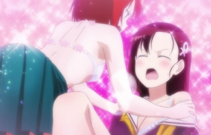 アニメ『群れなせ！シートン学園』11話で女の子同士のエロいレズエッチシーンなど！