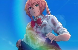 アニメ『ソウナンですか？』1話で女の子のエロい下着や濡れ透け、エロい飲尿プレイなど！