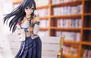 『俺を好きなのはお前だけかよ』三色院董子のさらしおっぱいが溢れそうなエロフィギュア！