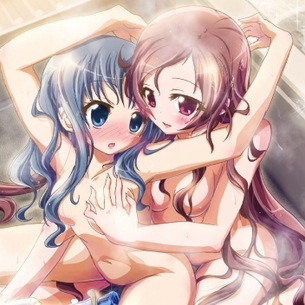 女の子同士でイチャイチャしてる二次元百合画像まとめ。 vol.56