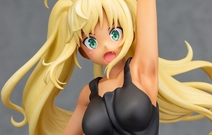 『ダンベル何キロ持てる？』紗倉ひびきのムチムチのトレーニングウェアのエロフィギュア
