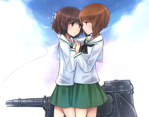 女の子同士でイチャイチャしてる二次元百合画像まとめ。 vol.38