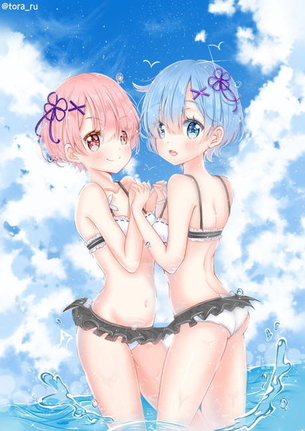 Re:ゼロから始める異世界生活の至高vs究極のエロ画像
