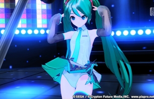 『初音ミク Project DIVA MEGA39's』スカートが捲れ上がってパンツが丸見えになるバグ！