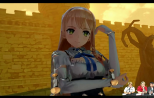 『ライザのアトリエ』戦闘中に女の子のスカートが捲れ上がったままパンツが丸見え状態に！