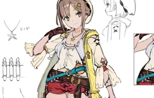 『ライザのアトリエ』ライザのえっちな太ももやお尻などの詳細が載ってるえっちな設定画！