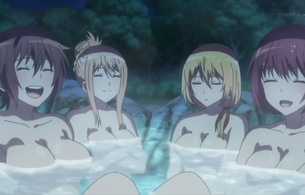 アニメ『ソウナンですか？』8話でエロい温泉回で女の子の裸が丸見えエロ入浴シーン！