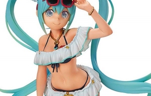 初音ミク『レーシングミク2018 タイ応援Ver.』褐色肌でエロい水着姿のエロフィギュア！