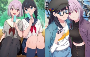 『SSSS.GRIDMAN』アラームアプリで二人がエロいコスプレをしてる大量のエロ新規イラスト