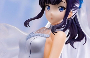 『SSSS.GRIDMAN』宝多六花のエロい体のラインが出てるウェディングドレスのエロフィギュア