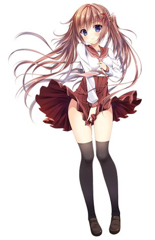 【2次】ニーソックスを着けた女の子のエロ画像その3