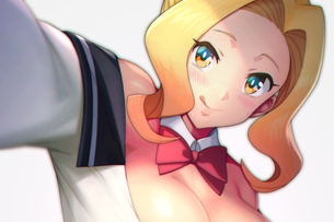 【2次】舌出ししてる女の子のエロ画像その2