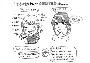 【正論】女さん「女子は『カワイイ』＝『顔がいい』じゃねーんだよ男共」