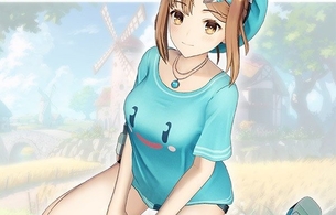 『ライザのアトリエ』ガストショップ限定特典でエロいTシャツ一枚だけみたいなエロ衣装！