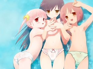 2次元 【貧乳だけど】 つるぺた少女のエッチな画像 【18歳以上】 38枚