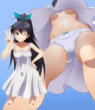【二次】男が彼女に来てほしい服の鉄板、ワンピース着た美少女達のエロ画像まとめ