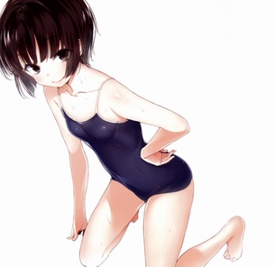 二次元スク水・競泳水着美少女のエロ画像詰め合わせ。 vol.11