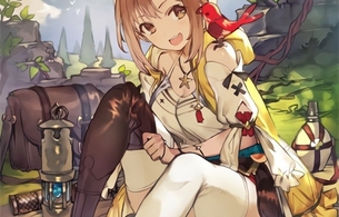 『ライザのアトリエ』ブーツを脱いでエロい太ももを強調したエロい限定版パッケージイラスト