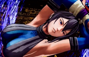 『SAMURAI SPIRITS』エロい横乳おっぱい丸見えやエロい太もものエロい女の子！