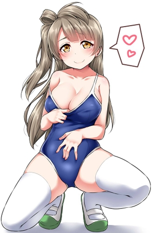 【2次】 スクール水着 を着た可愛い女の子の 二次エロ画像  その32【スク水】
