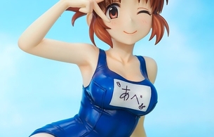 『アイドルマスターシンデレラガールズ』安部菜々のおっぱいムチムチスク水エロフィギュア