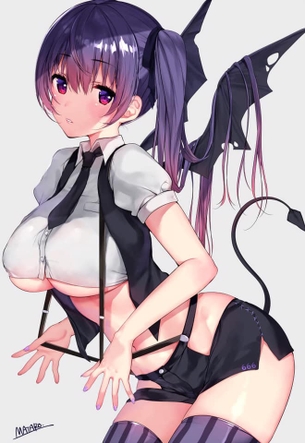 【2次】下乳がエッチな女の子のエロ画像その4