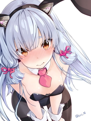 【二次】エッチなコスチュームに恥ずかしがっている女の子のエロ画像くれ