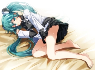 【2次】 裸足 になっちゃってる女の子の 二次エロ画像  その4【裸足】