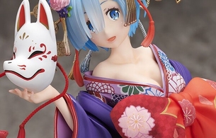 『Re：ゼロから始める異世界生活』レムの花魁姿が着崩れてエロおっぱいのエロフィギュア！