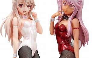 『プリズマイリヤ』エロいイリヤとクロエのエロいバニー姿のエロフィギュア！