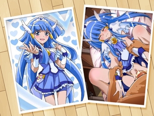 【プリキュア】「ひあぁあ♡イキましゅ♡イってぇしまいましゅうぅー♡」エッチなご奉仕画像