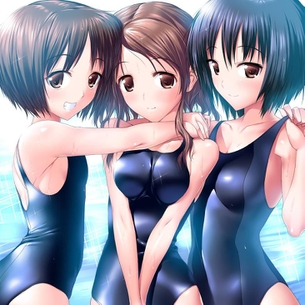 二次元スク水・競泳水着美少女のエロ画像詰め合わせ。 vol.34