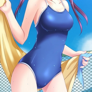 二次元スク水・競泳水着美少女のエロ画像詰め合わせ。 vol.15