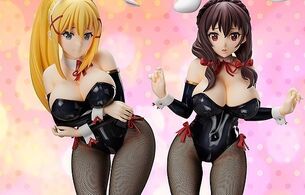 『この素晴らしい世界に祝福を！』ダクネスとゆんゆんのムチムチおっぱいエロフィギュア！