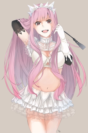 【2次】 ピンク髪 の可愛い女の子の 二次エロ画像  その25【ピンク髪】