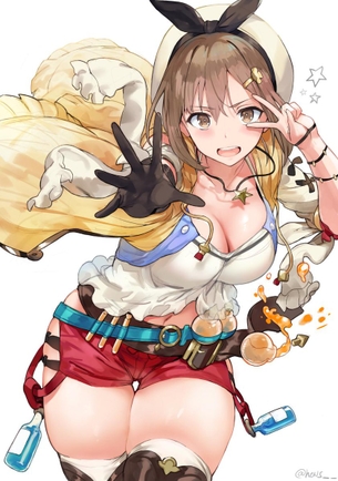 【画像】ライザちゃんの太ももwwwwwwwwwwwwww