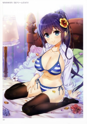 【2次】 綺麗な足にぴったりとフィットした ニーソックス 美少女二次エロ画像 その6【ニーソックス】