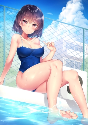 【2次】 裸足 になっちゃってる女の子の 二次エロ画像  その19【裸足】