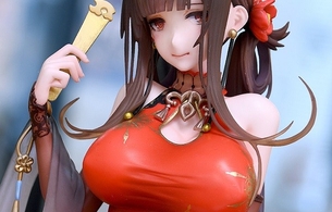 『ドールズフロントライン』DSR-50のムチムチおっぱいと太もものチャイナ服エロフィギュア