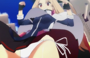 アニメ『アズールレーン』1話でエロい女の子たちがエロいパンチラをしまくるエロシーン！