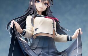 『俺を好きなのはお前だけかよ』三色院董子のスカートたくし上げのエロいタイツのフィギュア