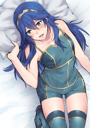 【2次】青髪の可愛い女の子のエロ画像その2