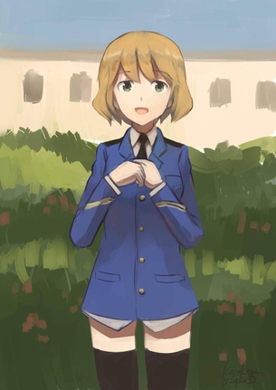 ストライクウィッチーズ画像で今夜もイチャラブ妄想！「やっ♥ダメェ♥そこぉ♥そこいじめないでぇ♥」