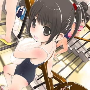 二次元スク水・競泳水着美少女のエロ画像詰め合わせ。 vol.45